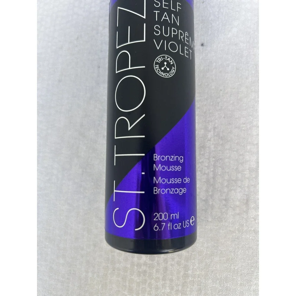 St Tropez Self Tan Supreme Violet Bronzing Mousse 6.7 fl oz 200ml Ultra Dark Tan